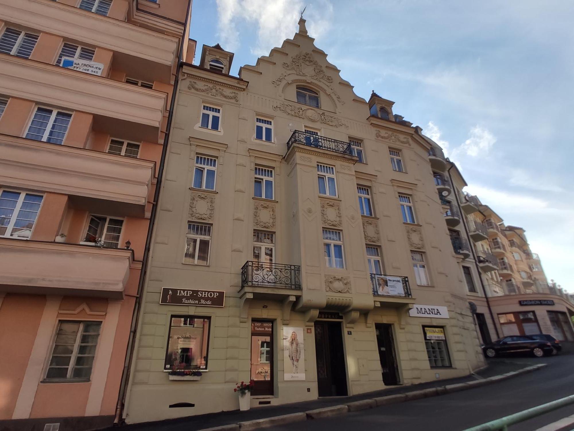 Apartmán 63m2 s balkonem v lázeňském centru Karlovy Vary Extérieur photo